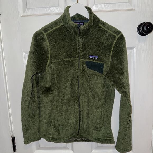 Patagonia Jackets & Blazers - Patagonia Women’s Green Re-Tool Fleece Pfull Zip Size M Outdoor Travel